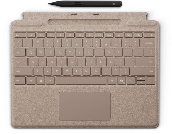 Microsoft - Klawiatura z Touchpad, przysPESzeniomierz, Surface Slim Pen 2 podstawka i stacja ładująca - z Slim Pen 2