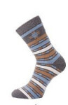 Dámske teplé ponožky vzor 37761 - Wik 35-38 tělová