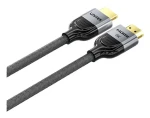 Unitek Kábel HDMI 2.1 opletený / Kábel / 8K / 48 Gbit/s / 144 Hz / 2 m (C11093RGY01-2M)