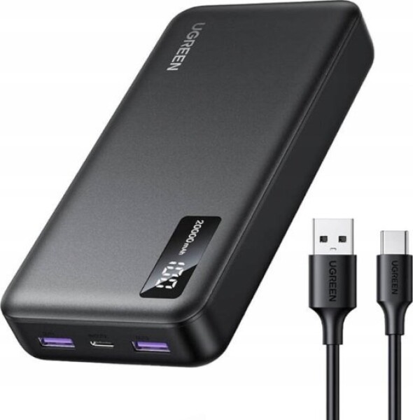 Ugreen Powerbank 20000mAh Ugreen PB312, PD 20W (Čierny)