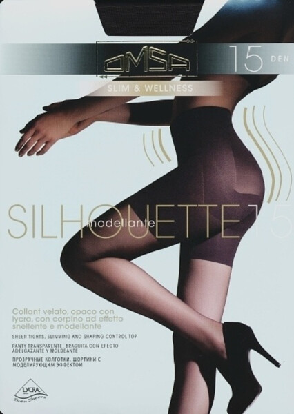 Dámské punčochové kalhoty Silhouette nero 3 model 2658928 - Omsa