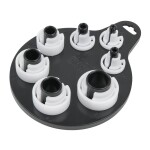 Sada spony na uvoľnenie konektora vedenia pre spojky s pružinovým zámkom CLIC, 7 kusov KS Tools 115.1089; 115.1089