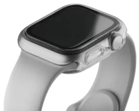 HAMA Case priehľadná / Ochranné púzdro / Apple Watch 10/11 42 mm / tvrdené sklo / Snap-On (00210942)