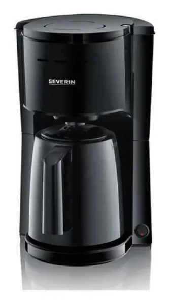 Severin KA 9307 čierna / Kávovar na prekvapkávanú kávu / 2 kanvice (KA 9307)