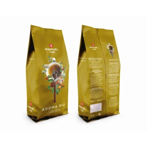 Manuel Caffé AROMA PIU 1 kg / Zrnková káva / 40% Arabica 60% Robusta (8006536000103)