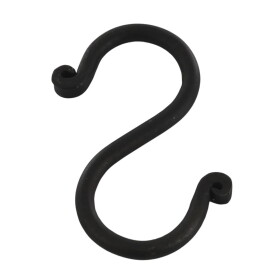 Chic Antique Kovový háčik Antique Coal 8 cm