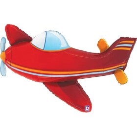 Nafukovací balón červené lietadlo 94 cm - Grabo - Grabo