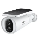 Baseus Security S1 2K biela / Vonkajšia kamera / solárne napájanie / 2304 x 1296 DPI / Uhol záberu 145 ° / Wi-Fi / IP67 (S0SW002130)