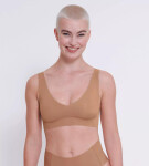 Dámska podprsenka ZERO Feel 2.0 Bralette - BROWN - hnedá 00CM - SLOGGI BROWN XS