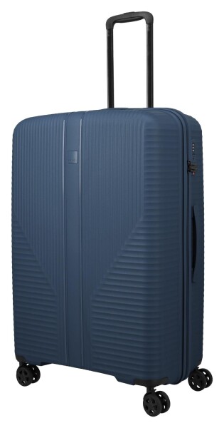 Veľký škrupinový kufor Travelite Air Stripe L Navy