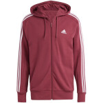 Adidas Essentials Francúzska froté mikina na zips tromi prúžkami IS1365