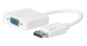 MicroConnect Adapter Active DisplayPort 1.2 (M) - VGA biela (DPVGA15CMW)