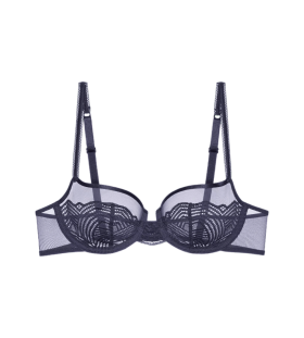 Dámska podprsenka Delightful Spotlight Bra W - BLUE - tmavomodrá 7064 - TRIUMPH BLUE 75B
