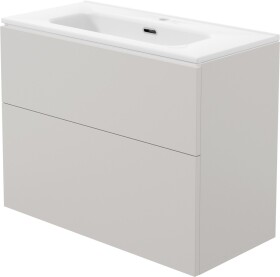 DEANTE - Prizma cashmere kúpeľňová skrinka, s umývadlom - 80 cm; STKU8U6U8M