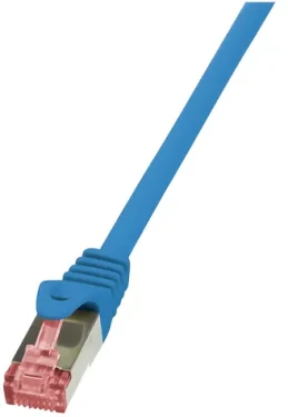 LogiLink modrá / Patch kábel / Cat6 / S/FTP / RJ-45 / 7,5 m / AWG 27/7 LSZH (CQ2086S)