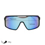 Progress Sinner BLU - R BLK/GRY športové okuliare EUR