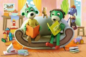 Trefl - Puzzle - Treflíci: Spoločné čítanie