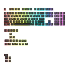 Glorious Aura V3 Keycaps 131 ks čierna / Klávesy pre klávesnice GMMK / 131 kláves / ISO Layout / PBT / Doubleshot / US (GLO-KB-ACC-KC-GPBT-AURA-BLK-US)