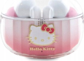 Hello Kitty Hello Kitty True Belaidės Kitty Head Logo Stereo Earphones Rožinė