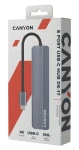 Canyon DS-17 / Dokovacia stanica / 6 portov / USB-C PD 100W / 2x USB 3.0 / HDMI / čítačka kariet (CNS-TDS17)