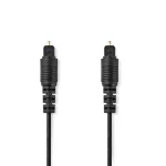 Nedis Optický audio kábel TosLink (M) - TosLink (M) 10.0 m čierna (CAGL25000BK100)