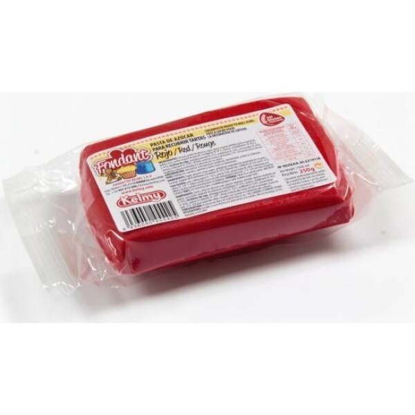 Potahovacia hmota 250 g - červená - Kelmy - Kelmy