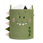 Sipo Kôš na hračky XL so šnúrkou, skladací bavlnený / 63 l, Dino (SPXB06)