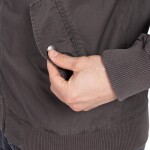Bushman Pánska bunda Lester, tmavošedá XL