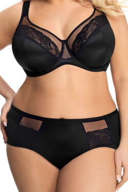 Dámske nohavičky 442 Luisse black - GORSENIA černá 3XL