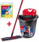 Vileda Mop Ultramax BOX s vedierkom / Mikrovlákno / Vyberateľná hlavica / Pranie do 60 ° C (177453)