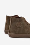 Pánske zateplené tenisky Big Star HI-POLY SYSTEM - khaki 44