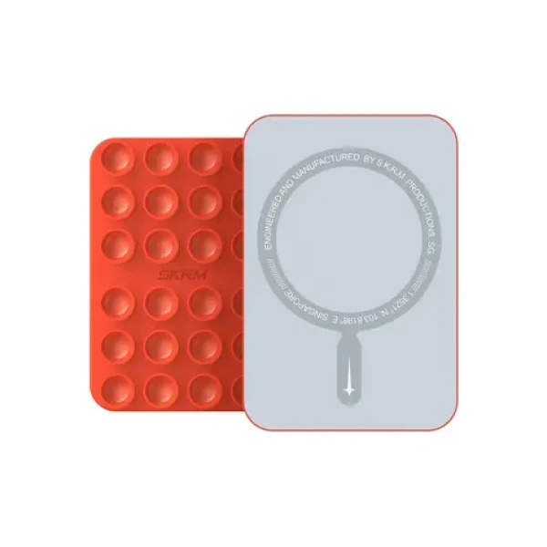 SKINARMA STAX magnetický prísavný držiak Orange (8886461247152)