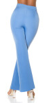 Elegant high-waisted business style flared pants XS