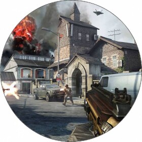 Jedlý papier Call of duty dom 19,5 cm - Pictu Hap - Pictu Hap