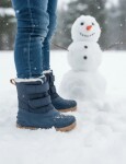 Crave Bareboo Blizzard Blue zimné barefoot snehule 25 EUR