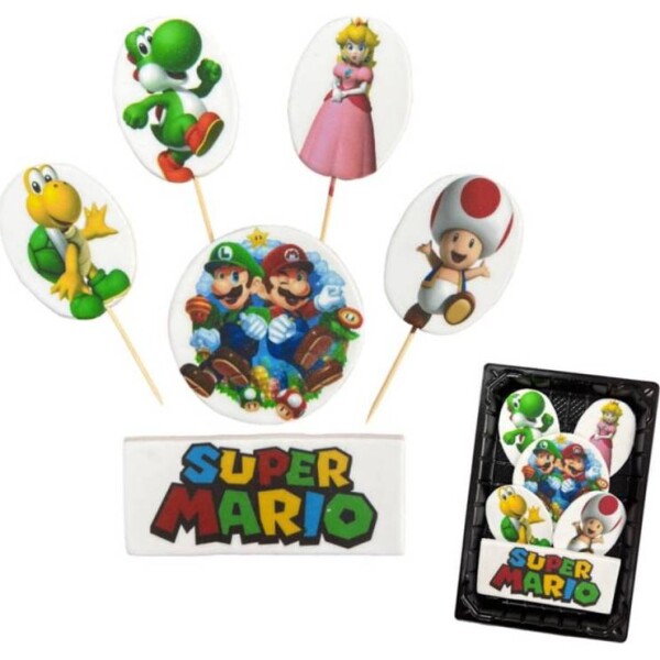 Cukrová figúrka špíz Super Mario - I LOVE CAKES - I LOVE CAKES