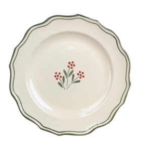 Strömshaga Tanier Esther Wildflower Green Ø 28,5 cm