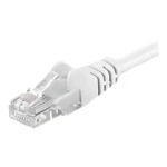 Goobay 68636 biela / Patch kábel / CAT 6 / U/UTP / 3 m (68636)