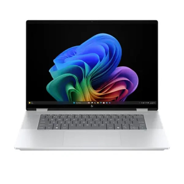 HP OmniBook X Flip AI 16-as0433nc strieborná / Notebook 2v1 / 16 "2K OLED dotykový / Intel Core Ultra 7-256V / 16GB (C27K9EA#BCM)