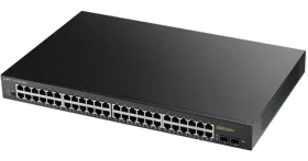 ZyXEL GS1900-48HP v2 / Switch / SMART Managed PoE / 48x Gigabit RJ45 / 2x Gigabit SFP / PoE budget 170W (GS190048HPV2-EU0101F)
