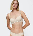 Dámska podprsenka Wild Azalea Florale WHP - BROWN - light beige 00RB - TRIUMPH BROWN 80B