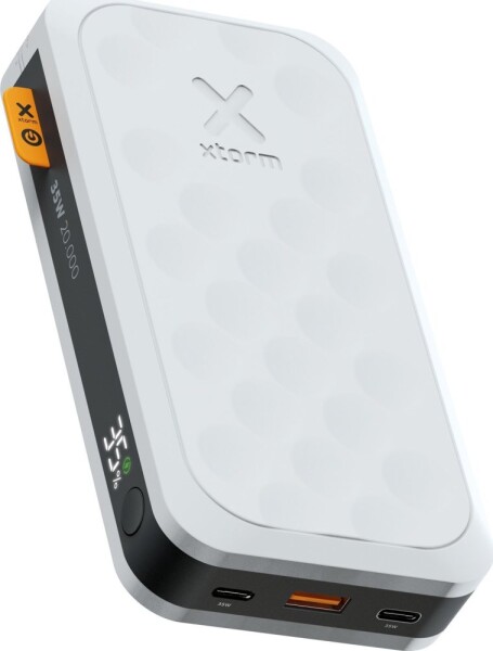 Xtorm Powerbank FUEL 5 20.000mAh 35W 2xUSB-C PD, 1xUSB-A Biely