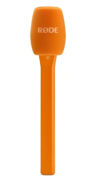 Rode Interview Micro oranžová / Ručný adaptér / pre vysielače Wireless GO, GO II, ME, PRO / 266mm, 80g (INTERVIEWMICROORA)