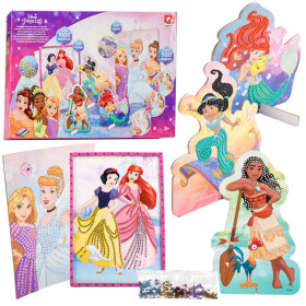 Disney Princezné Kreatívna Mozaika Diamantová