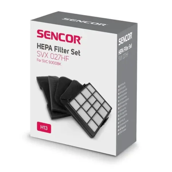 Sencor SVX 027HF / Sada filtrov pre Sencor SVC 9300BK (8590669271498)