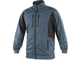 CXS LEONIS Pánska mikina modrá 2XL 152022741196