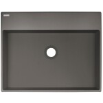 DEANTE - Correo anthracite metallic Granit umývadlo na dosku - 500x400 mm CQR_TU5S