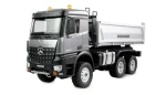 AMEWI RC auto Mercedes Benz Arocs Kipper 6x6 antracitová