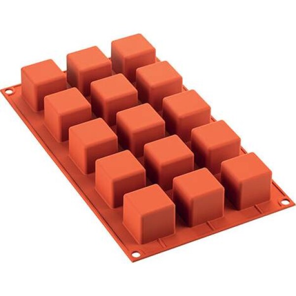 Silikónová forma kocka 3,5x3,5x3,5 cm 630 ml - Silikomart - Silikomart