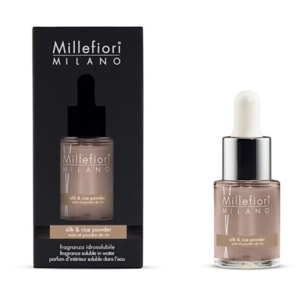 Millefiori Milano Vonný olej do aromalampy Silk/Rice powder 15 ml